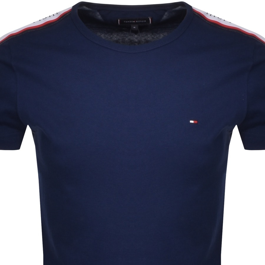 Alternative Image for ProductTommy Hilfiger Shoulder Tape T Shirt Navy2